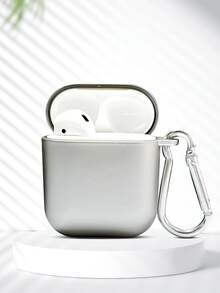 TPU电镀哑光银色保护壳，兼容 1/2代、Pro 1/2代 - 銀色 - 查看 2