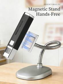 1个黑色迷你可充电UV LED美甲灯，适用于凝胶美甲，快速干燥美甲固化灯UV LED凝胶指甲油烘干机美甲工具可充电美甲沙龙设备 - 黑色 - 查看 8