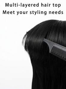 Short Layered Pixie Cut With Bangs Mullet Wig For Women Full Machine Made Synthetic Heat Resistant Wigs Multicolor For Daily Life,Cosplay - Multicolor - View 5