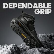 Men Climbing Boots - Black - View 5