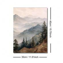 Bộ 1/2 tranh không khung phong cảnh núi rừng Sunet, thiên nhiên Bắc Âu, tranh canvas phong cảnh mộc mạc Cottagecore, tranh trang trí nhà nông thôn tối giản, phù hợp cho căn hộ, phòng khách, phòng ngủ, trang trí nhà hiện đại. - A - Xem 15