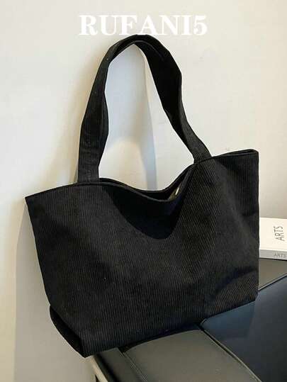 Lightweight,Business Casual Large Capacity Tote Bag For Teen Girls Women College Students,Rookies & White-Collar Workers Perfect For Office,College,Work,Business,Commute,Outdoors,Travel,Outings, Minimalist Style Women BagSchool Bag,Back To School Backpack,Large Capacity,Portable,Lightweight,Classic Casual, Suitable For Teen Girls Women College Students, Perfect For Back To School,College,Middle School, High School, Fashionable Tote Bag With Zipper, Literary School Bag & Book Bag For Women Or Students, Perfect For Books, Shopping, Back To School And More, School Supplies, School Handbag, School Tote Bag, School Bookbag, Back To School Bags, Foldable, First Day Of School, Tote Bags For Women, College Essentials