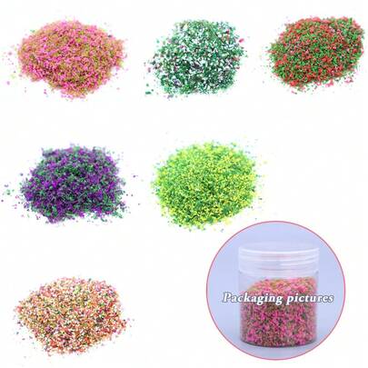 20G Realistic Tree Bush Clump Colorful Miniature Artificial Craft Meadow Leafy Foliage Architectural Model Landscape Material For Realistic Model