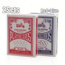 Playing Cards And Matching Card Sets For Playing Cards. A Deck Of Playing Cards. A Set Of Playing Cards Suitable For Family Game Gatherings - Fashionable Playing Card Set, Suitable For Christmas, Halloween, Thanksgiving, Valentine's Day, Easter, Birthday Gifts (Mixed Colors, Retro Style) - Multicolor - View 7