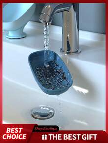 Double-Deck Soap Dish, Tidy Storage, Quick Drainage - Multicolor - View 8