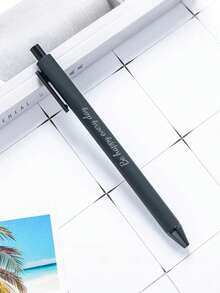 Customized Text/Logo Retractable Metal Pen, Creative Stationery Electroplated Ballpoint Pen, Promotional Gift Pen - Multicolor - View 32