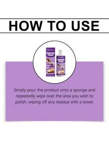 家具抛光剂 - 喷雾蜡保养、除油、增亮、防水，适用于沙发、座椅、木制家具 - 液體 - 查看 6