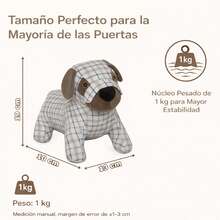 Tope de Puerta Decorativo Multifunción, Sujeta Puertas Antiviento, Diseño Suave, Ideal para Dormitorio, Habitación Oficina - MO-10 - Ver 3