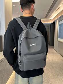 2026新款时尚大容量旅行背包，适合男士、女士、高中生、大学生，休闲日常背包 - A - 查看 5