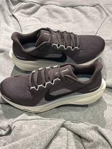 Nike Air Zoom Pegasus 41 飛馬 跑鞋 緩震透氣輕便回彈訓練防滑經典舒適 男款 - 深棕色 - 查看 7