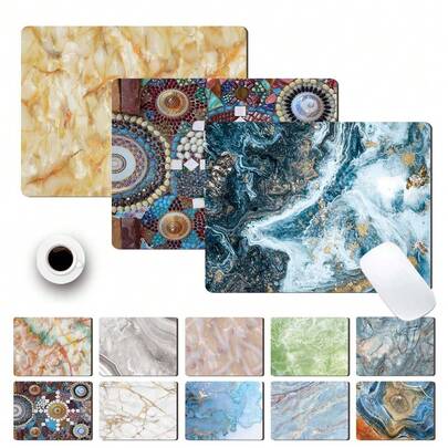 Podkładki pod mysz do gier, duże rozmiary, podkładka ochronna na biurko, antypoślizgowa, akcesoria komputerowe, podkładka pod mysz PU, klawiatura, podkładka na biurko, podkładka pod mysz do gier, akcesoria komputerowe, klawiatury, dekoracja dla graczy, wzór marmuru