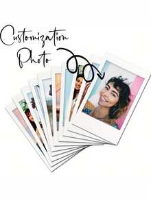 Customized Photo Printing - Personalized Photo Printing, Personalized Couple Photo Art, Ready-To-Frame Love Story Art, DIY Birthday/Anniversary Gift, Romantic Valentine's Gift, Personalized Photo Cards, Mini Photo Prints, Memorabilia, Elegant Stationery ,Living Room Decor - Multicolor - View 5