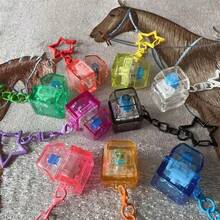 Mechanical Keyboard Key Pressing Stress Relief Toy, PC Cap Finger Pinching Keychain, Simulated Typing ASMR Sound Toy, Office/Student Desk Stress Relief Toy - Multicolor - View 10