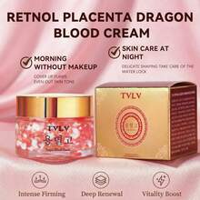 视黄醇胎盘素龙血面霜抗皱抗衰老紧致日夜霜 - 紅色的 - 查看 3