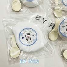 1个牛奶香味挤压玩具，舒缓压力慢回弹挤压玩具，适合作为生日、节日礼物或送给朋友的礼物 - 彩色 - 查看 6