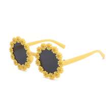 Cute Flower Daisy  Princess Summer Dress Up Glasses - Màu vàng - Xem 13