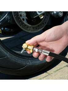 2PCS Universal Car Tire Valve Clip Solid Metal Quick Inflat Nozzle Tire Pump Nozzle For Truck Motorcycles - Single Style - View 8