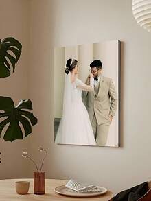 Tranh in ảnh theo yêu cầu - Tải ảnh của riêng bạn lên - Khung ảnh cưới, ảnh chân dung cô dâu chú rể - Quà cưới cá nhân hóa, phù hợp cho đám cưới và trang trí phẳng 2D, tuyệt vời cho trang trí phòng. - Nhiều màu 04 - Xem 6