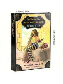 耶稣智慧神谕卡牌占卜桌游，游戏礼品，家庭聚会娱乐卡牌游戏，朋友聚会卡牌桌游，假日旅行娱乐游戏，情侣卡牌桌游 - Believe In Your Own Magic Oracle Deck - 查看 7