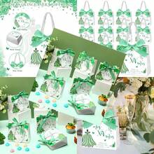 Gift Wrap Boxes - Green - View 1