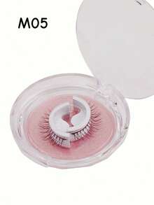 1 Pair Self-Adhesive False Eyelashes, DIY Without Glue, Easy To Wear, Natural & Soft, Reusable, Suitable For Beginners, Great Christmas Gift - Natural Lashes - View 24