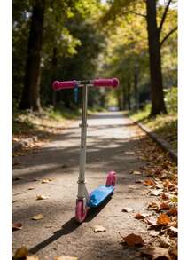 Foldable Kick Scooter, Suitable As A Gift For Children's Day - Multicolor - View 5