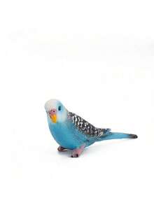 1pc Best-Selling Solid Static Bird Model, Cockatoo Parrot Ornament - Multicolor - View 11