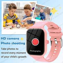 Reloj inteligente de moda para niños 2026, compatible con múltiples idiomas, llamadas inalámbricas, recordatorio de mensajes, registro de actividad infantil, adecuado como regalo de cumpleaños o escolar - Multicolor - Ver 4