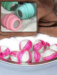 3/5pcs Washing Machine Lint Remover, Roller Drum Fur Catcher, Pet Hair Cleaning Tool, Anti- Ball - Multicolor - View 7