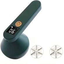 可充电式除毛器 - 便携式毛球修剪器 | USB充电式织物剃毛器和衣物修剪器,带数字显示屏,电池续航时间长,适合居家和旅行 - 完美的圣诞礼物 - 彩色 - 查看 16