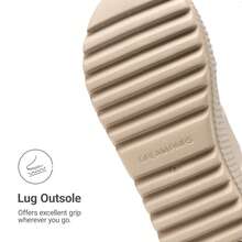 Women's Waterproof 1.69-Inch Slingback Platform Water Sandals Adjustable Casual Lightweight Wedge Chunky Sandals For Beach Vacation Summer Shoes - Màu be - Xem 6