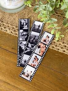 1pc/3pcs/6pcs Customized Photo Strips, Personalized Photo Booth Strips, Movie Strips, Customized Photo Booth Printing, Personalized Photo Booth Printing, Wedding Photo Booth Cards, Photo Booth Strip Frames, Small Gift Preserving Memories, Suitable For Anniversary, Mother's Day, Birthday, Wedding - Multicolor - View 8