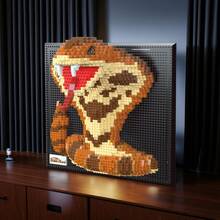 Adult Building Block Sets - Cobra Mural - View 2