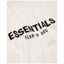 Fear Of God Essentials Hoodie Light Oatmeal - Multicolor - View 3