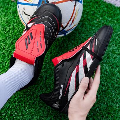 Zapatos de fútbol para hombres aptos tanto para hombres como para mujeres. Zapatos de fútbol para exteriores adecuados para correr y entrenar de forma ligera