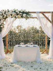 Bộ 3 rèm hạt cườm bạc sang trọng, dây treo sequin lấp lánh màu bạc, bộ sequin bạc, rèm đính đá tròn lấp lánh, thích hợp cho đám cưới, tiệc tùng và trang trí sự kiện, hoàn hảo cho phông nền tiệc, rèm sáng bóng, chất liệu nhựa bền, trang trí đám cưới, lễ hội tại nhà, hiên nhà, tiệc tùng và lễ kỷ niệm. - Nhiều màu - Xem 9