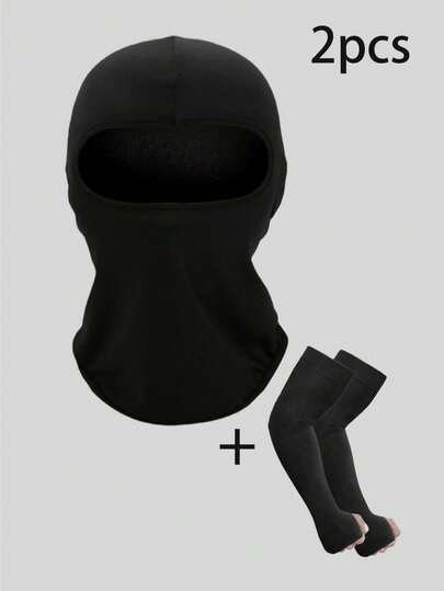 Head Cover, Snow Face Mask, Head Cover, Full Face Mask, Windproof Mask, Suitable For Men And Women Outdoor Sports, Cycling Cap
