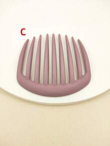 1pc Leopard Print Elegant ABS Plastic Hair Claw Clip, Suitable For Everyday Wear - Multicolor - View 13