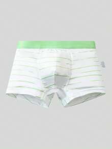 4pcs Boys' Underwear, Comfortable Breathable Cartoon Crocodile, Car, Helicopter Print, Kids Shorts - Multicolor - View 5