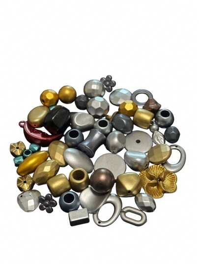 亚克力手链DIY珠子材料包手工珠子手机链项链钥匙扣吊坠配件