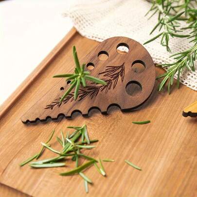 1个重型香料削皮器 | 精致木质设计，带强力排水孔，不接触食物 - 适用于家庭和专业厨房、餐厅，也可作为礼品 - 经久耐用，适用于香料、大蒜、洋葱、胡萝卜等