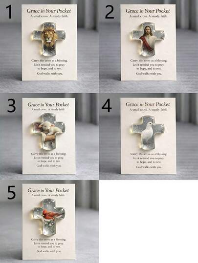 Grace In Your Pocket Embrace Card Cardinal | Ideal For Wedding Occasions, Featuring A Poignant Message And A Beautiful Cardinal Design,Various Styles Are Available, Including 2d Flat Gift Cards, Acrylic Material, Shatterproof And Wear-Resistant, Bouquet Greeting Cards, And Pocket Gift Cards. Best Choice For Giving To Relatives And Friends, Suitable For Festivals, Parties, Families, Campuses, New Year Gifts, Christian Gift Exchanges, And Easter Gifts.