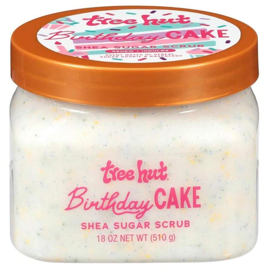 Tree Hut Exfoliating Shea Sugar Scrub Birthday Cake, 18 Oz - MàuB - Xem 1