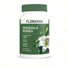 Free Shipping - Rhodiola Rosea Extract For Stress, Energy & Focus - Natural Adaptogen [500mg], For Women, Daily Supplement - 60 Count - View 8