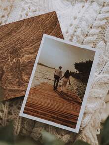 Customized Photo Printing - Personalized Photo Printing, Personalized Couple Photo Art, Ready-To-Frame Love Story Art, DIY Birthday/Anniversary Gift, Romantic Valentine's Gift, Personalized Photo Cards, Mini Photo Prints, Memorabilia, Elegant Stationery ,Living Room Decor - Multicolor - View 7