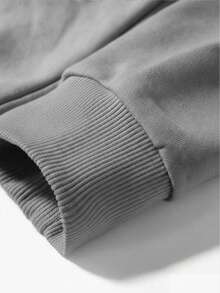 Moletom Premium canguru  irverno Passáros - Cinza - Visão 3