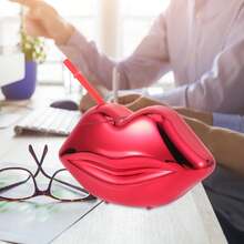 70年代复古迪斯科杯，配有可爱红唇吸管，鸡尾酒杯，塑料派对杯，适合情人节、生日、热带风情派对、夏威夷派对等场合。 - 彩色 - 查看 4