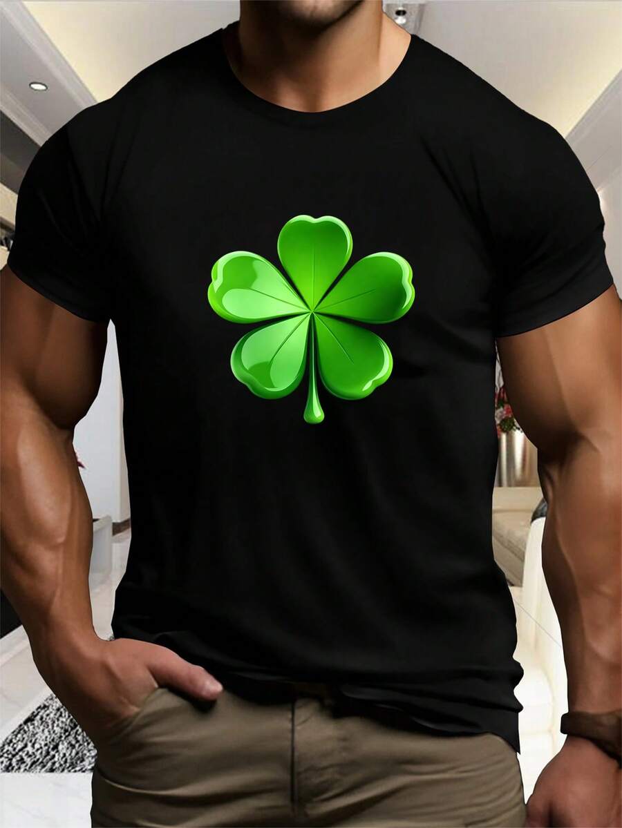 Men Outdoor Tees & Tanks - Black - View 1