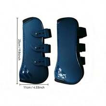 Bảo vệ chân ngựa thoáng khí - Giày cưỡi ngựa bằng da PU giảm sốc, bảo vệ chân ngựa bền bỉ, phù hợp cho việc cưỡi ngựa, thiết bị cưỡi ngựa không dùng pin. - Mẫu mới - Xem 7