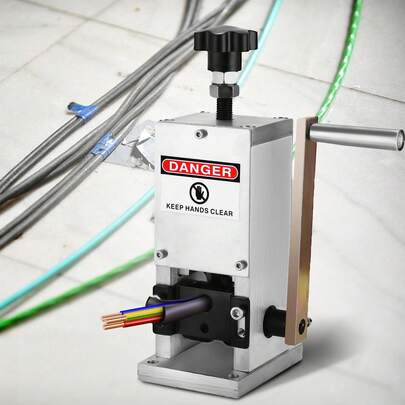 Wire Stripping Tool 1.5-25mm Cable Wire Stripping Machine  With 1 Cutting Blade Wire For Cutting And Stripping Scrap Copper Wire